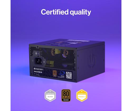 Power Supply ENDORFY ATX PC 200 - 240 V 650 W EY7A015