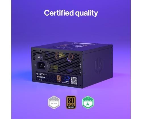 Power Supply ENDORFY ATX PC 200 - 240 V 550 W EY7A016