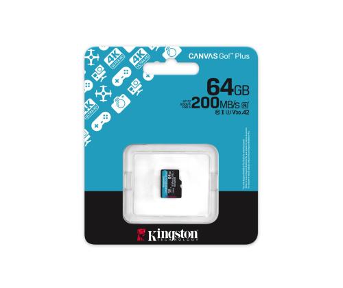 MEMORY MICRO SDXC 64GB UHS-I/1PACK SDCG4/64GBSP KINGSTON