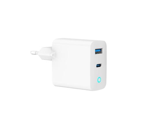 CHARGER USB 65W 2PORT/TA-UC-PDQC65L-W-01 GEMBIRD
