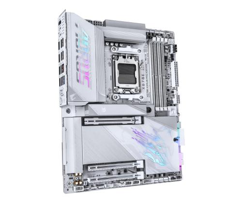 Mainboard GIGABYTE AMD X870E Socket AM5 ATX RAM DDR5-SDRAM 4xSlots Wi-Fi Yes Bluetooth Yes 4xNumber…