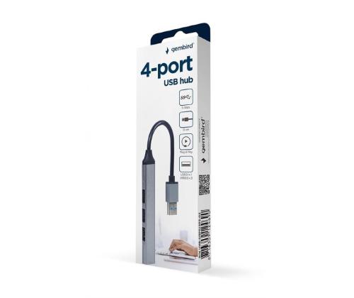 I/O HUB USB3 4PORT/UHB-U3P1U2P3-02 GEMBIRD