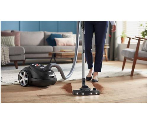 Vacuum Cleaner PHILIPS Bagged 900 Watts Noise 75 dB Black Weight 5.3 kg XD8122/10