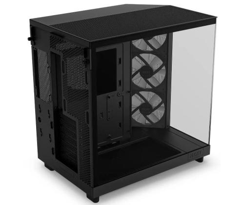 Case NZXT H6 Flow RGB MidiTower Case product features Transparent panel Not included ATX MicroATX…