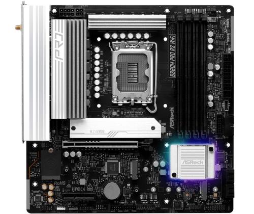 Mainboard ASROCK Intel B860 LGA 1851 (Socket V1) micro ATX RAM DDR5-SDRAM 4xSlots Wi-Fi Yes…