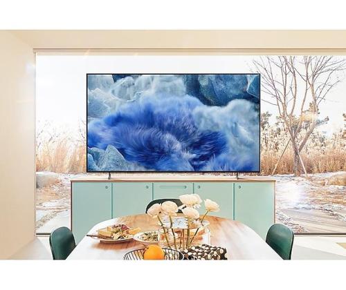 TV Set SAMSUNG 85" 4K/Smart QLED 3840x2160 Wireless LAN Bluetooth Tizen Black QE85Q8FAAUXXH