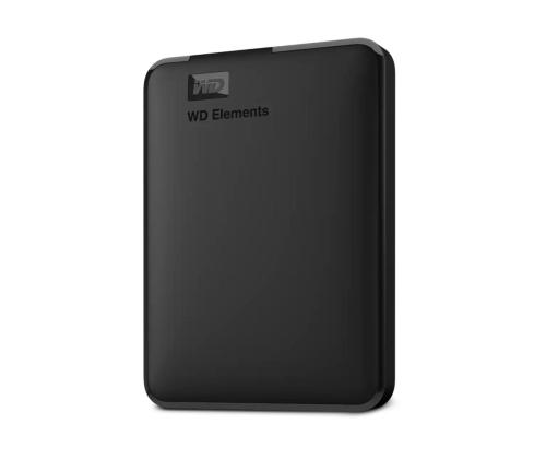 External HDD WESTERN DIGITAL Elements Portable 2TB USB 3.0 Colour Black WDBU6Y0020BBK-WESN