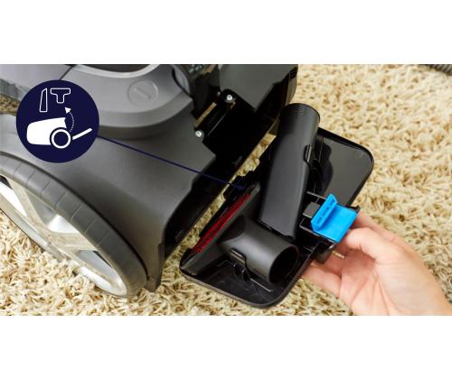Vacuum Cleaner PHILIPS PowerPro Expert 7000 series Bagless 900 Watts Capacity 2 l Noise 75 dB Black…