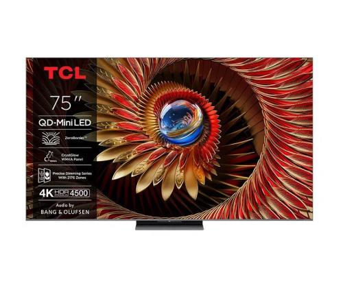 TV Set TCL 75 " 4K Ultra HD 3840 x 2160 pixels Flat 16:9 LCD 75Q8C