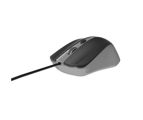 MOUSE USB OPTICAL GREY/BLACK/MUS-4B-01-GB GEMBIRD