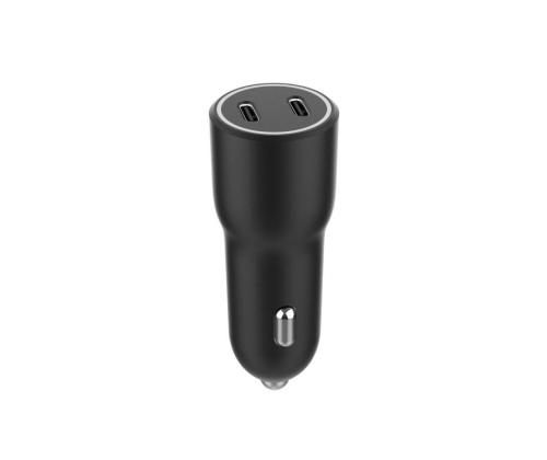 MOBILE CHARGER CAR USB 2PORT/TA-UC-C2PD40-CAR-01 GEMBIRD