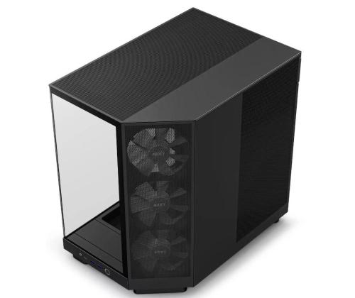Case NZXT H6 Flow RGB MidiTower Case product features Transparent panel Not included ATX MicroATX…
