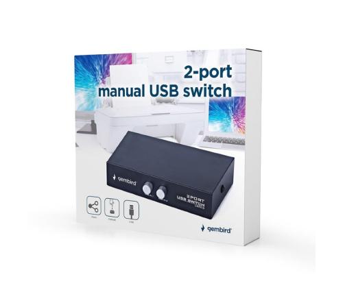 I/O SWITCH USB 2P/DSU-21 GEMBIRD