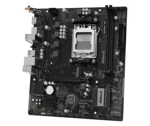 Mainboard ASROCK AMD A620A Socket AM5 micro ATX RAM DDR5-SDRAM 2xSlots Wi-Fi Yes Bluetooth Yes…
