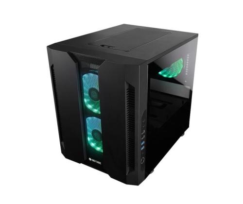 Case CHIEFTEC micro ATX/Mini-ITX Black Cube PC GM-02B-OP