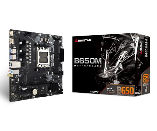 Mainboard BIOSTAR AMD B650 Socket AM5 micro ATX RAM DDR5-SDRAM 2xSlots 1xNumber of M.2 (M) slots…