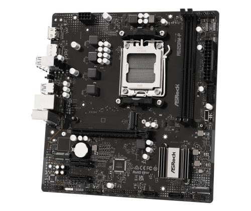 Mainboard ASROCK AMD A620A Socket AM5 micro ATX RAM DDR5-SDRAM 2xSlots 1xNumber of M.2 (M) slots…