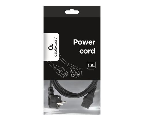 CABLE POWER EU 1M 6A/PC-186-1M GEMBIRD