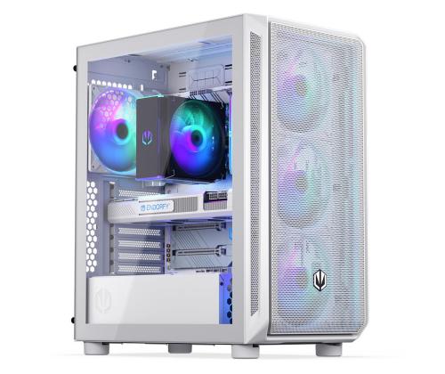 Case ENDORFY ATX/micro ATX/Mini-ITX White Midi Tower PC EY2A018