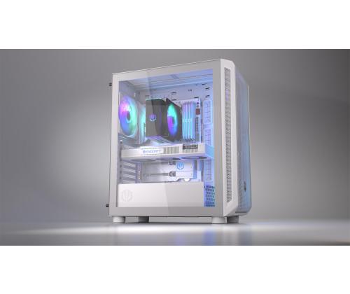 Case ENDORFY ATX/micro ATX/Mini-ITX White Midi Tower PC EY2A018