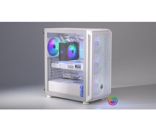 Case ENDORFY ATX/micro ATX/Mini-ITX White Midi Tower PC EY2A018