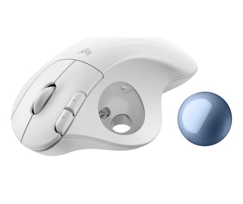 MOUSE USB TRACKBALL WRL ERGO/M575S WH 910-007030 LOGITECH