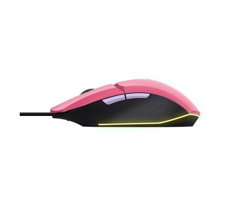 MOUSE USB OPTICAL GAMING PINK/GXT109P FELOX 25068 TRUST