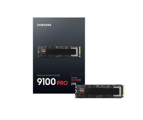SSD SAMSUNG 9100 PRO 2TB M.2 PCIe Gen5 NVMe TLC Write speed 13400 MBytes/sec Read speed 14700…