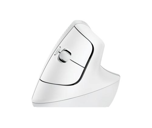MOUSE USB OPTICAL WRL VERTICAL/WHITE RIGH 910-006475 LOGITECH