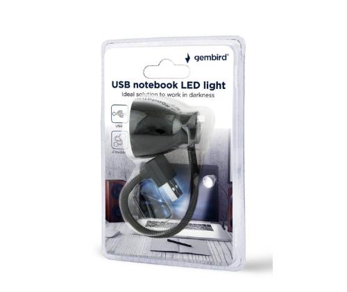 NB ACC LIGHT LED USB/BLACK NL-02 GEMBIRD