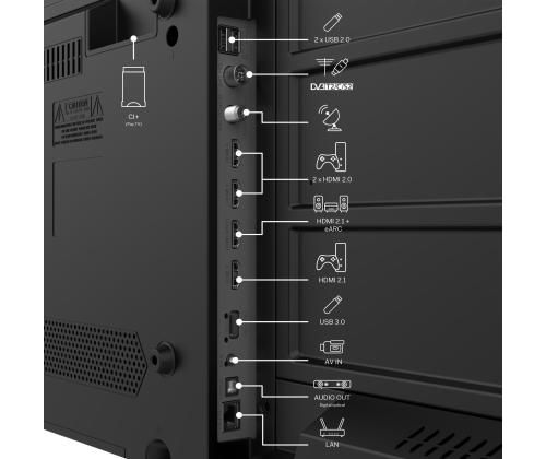 TV Set THOMSON 43 " 4K Ultra HD 3840 x 2160 pixels Flat 16:9 LED 43UG4S14