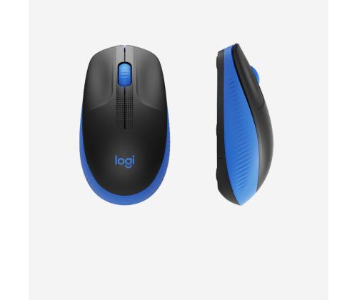 MOUSE USB OPTICAL WRL M190/BLUE 910-005907 LOGITECH