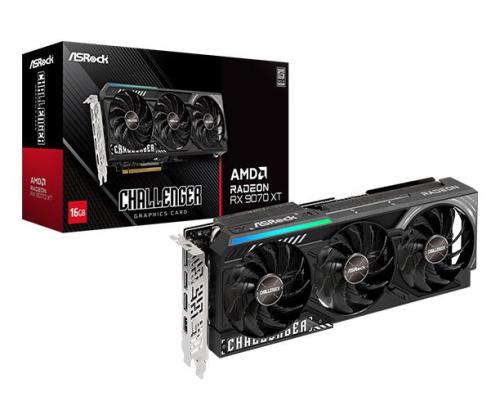 Graphics Card ASROCK AMD Radeon RX 9070 XT 16 GB GDDR6 256 bit PCI Express x16 5.0 Active…