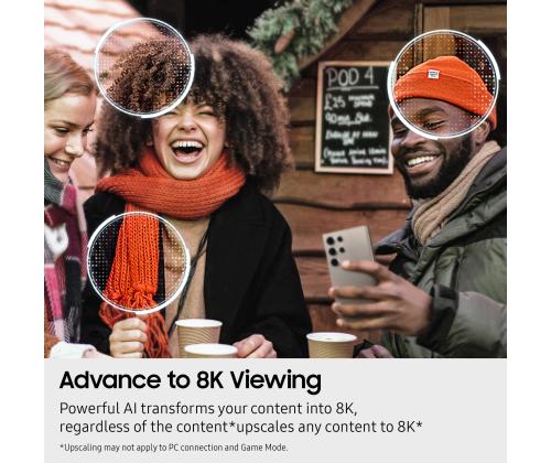 TV Set SAMSUNG 75 " 8K Ultra HD 7680 x 4320 pixels Flat Neo QLED QE75QN900FTXXH