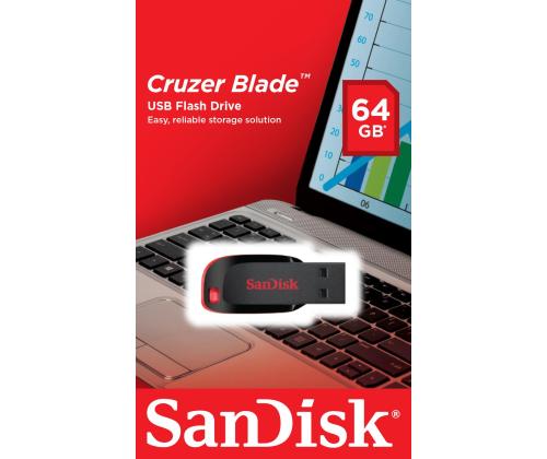 MEMORY DRIVE FLASH USB2 64GB/SDCZ50-064G-B35 SANDISK
