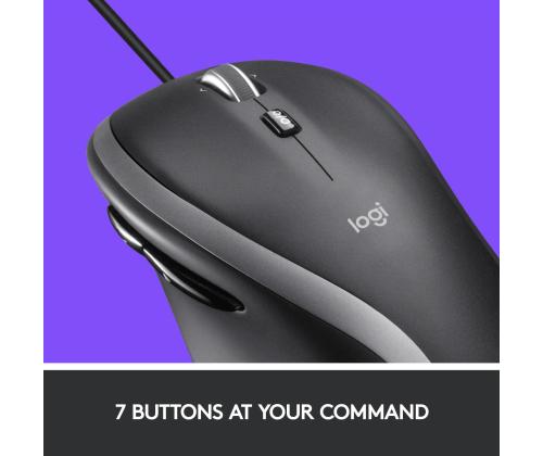 MOUSE USB OPTICAL M500S/BLACK 910-005784 LOGITECH