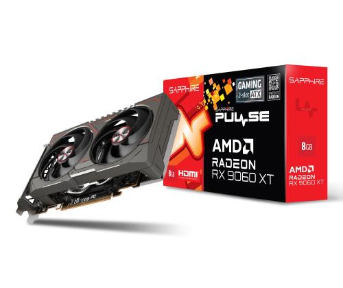 Graphics Card SAPPHIRE AMD Radeon RX 9060 XT 8 GB GDDR6 128 bit PCI Express x16 5.0 Active 11350-05…