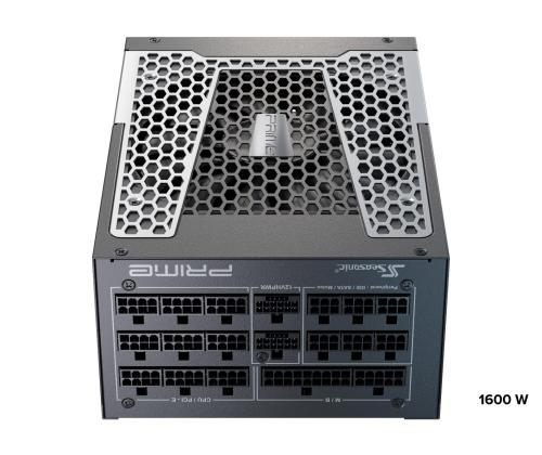 Power Supply SEASONIC PRIME PX ATX 3.0 1600 Watts Efficiency 80 PLUS PLATINIUM MTBF 100000 hours…