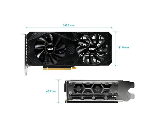 Graphics Card PALIT NVIDIA GeForce RTX 3060 1320 MHz 12 GB GDDR6 192 bit PCI Express 4.0 Active…