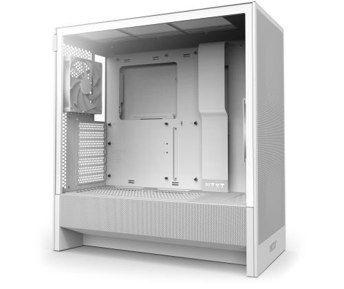 Case NZXT H5 Flow MidiTower Case product features Transparent panel Not included ATX EATX MicroATX…