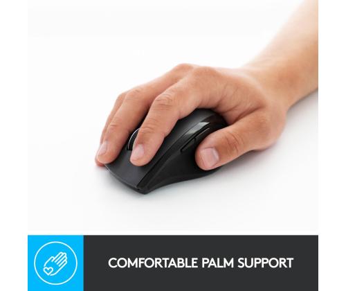 MOUSE USB LASER WRL M705/BLACK 910-001949 LOGITECH