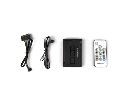 Case CHIEFTEC SCORPION 4 MiniTower Case product features Transparent panel Not included ATX…