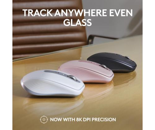 MOUSE USB OPTICAL WRL MX 3S/PINK 910-006931 LOGITECH