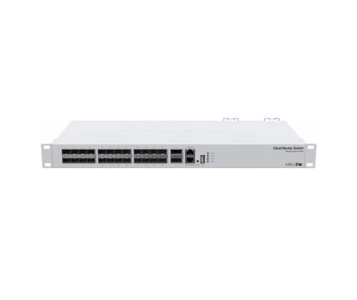 Switch MIKROTIK Rack 1x10Base-T / 100Base-TX 24xSFP+ 2xQSFP+ 1xRJ45 CRS326-24S+2Q+RM