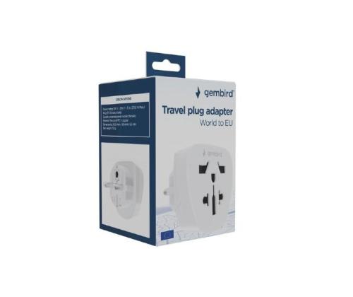 POWER ADAPTER AC WORLD TO EU/15A A-AC-EUMINTF GEMBIRD