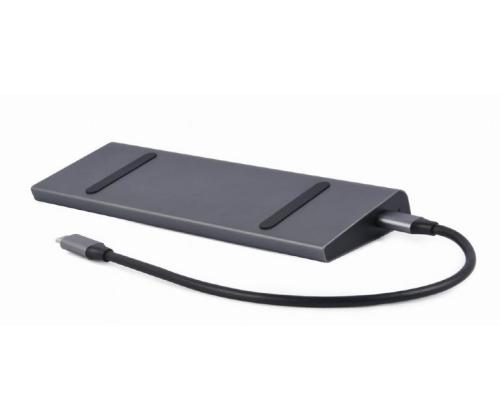 I/O ADAPTER USB-C TO HDMI/USB3/9IN1 A-CM-COMBO9-02 GEMBIRD