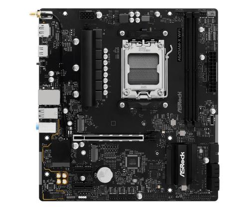 Mainboard ASROCK AMD A620 SAM5 Micro-ATX Memory DDR5 Memory slots 2 A620AM-XWIFI