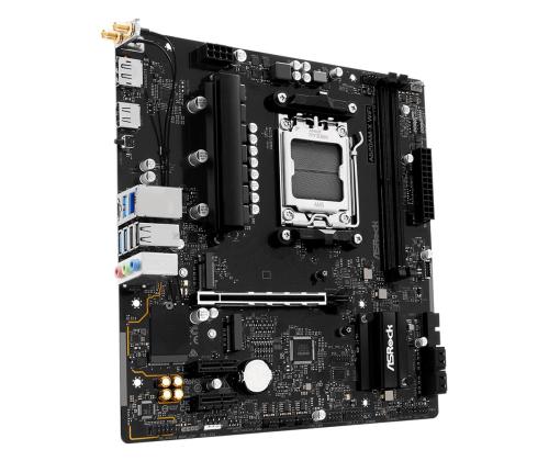 Mainboard ASROCK AMD A620 SAM5 Micro-ATX Memory DDR5 Memory slots 2 A620AM-XWIFI