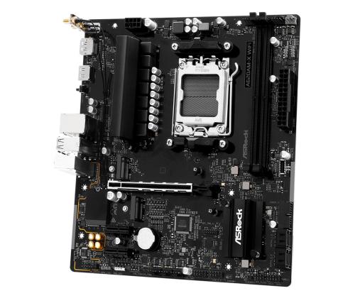 Mainboard ASROCK AMD A620 SAM5 Micro-ATX Memory DDR5 Memory slots 2 A620AM-XWIFI