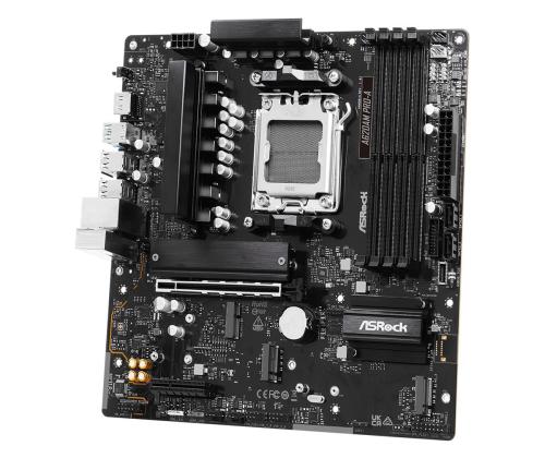 Mainboard ASROCK AMD A620A SAM5 Micro-ATX Memory DDR5 Memory slots 4 A620AMPRO-A